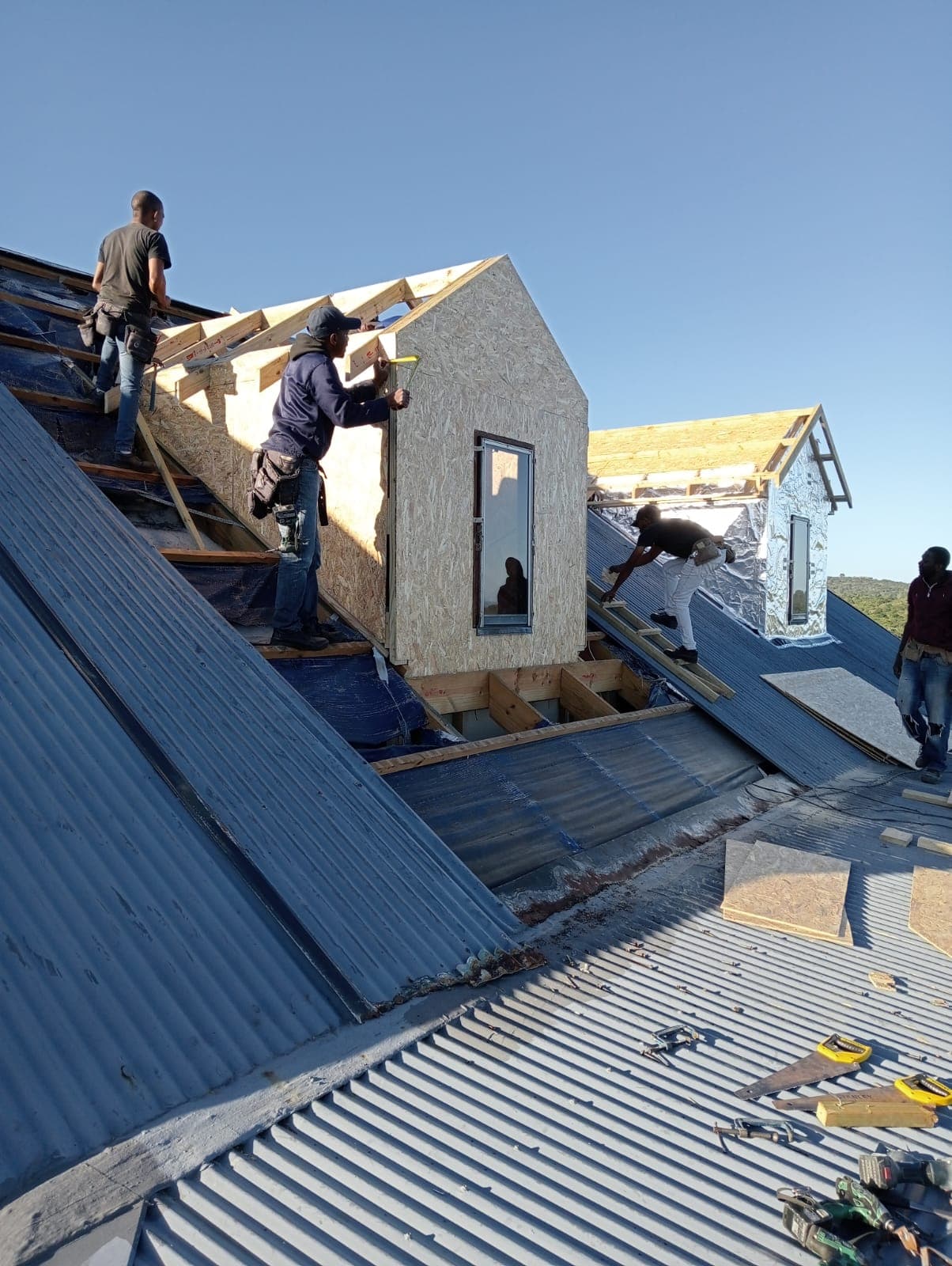 Roofs service example